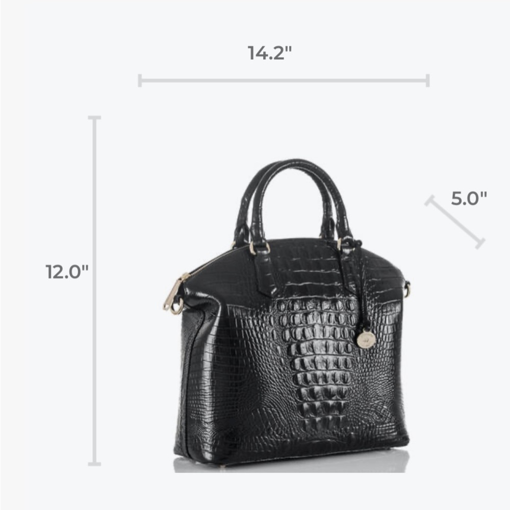 Brahmin NWT LARGE Duxbury Satchel MAGIC Ombre Melbourne style k49 1708 00651 - Picture 14 of 14